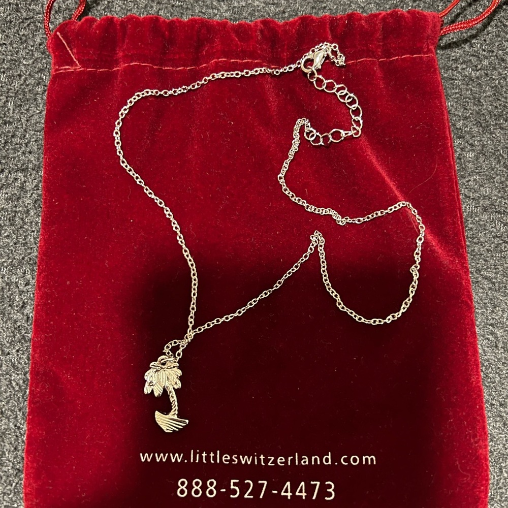 Little Switzerland Palm Tree Necklace